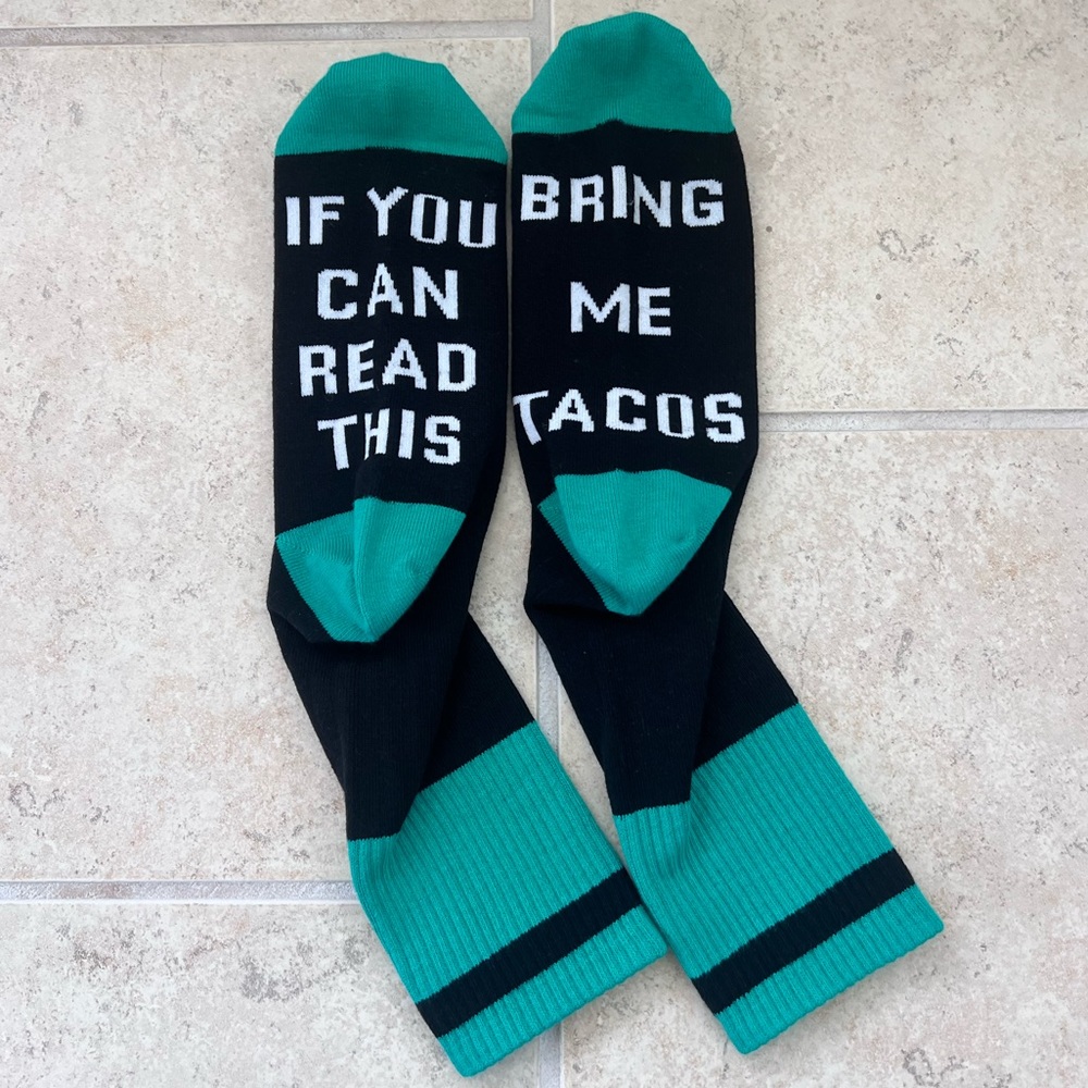 Novelty Taco Socks